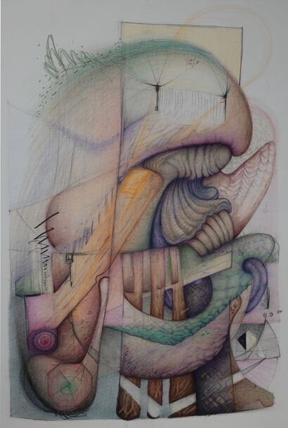 Hold. I\'m fed up - a Paint Artowrk by Barton Plause